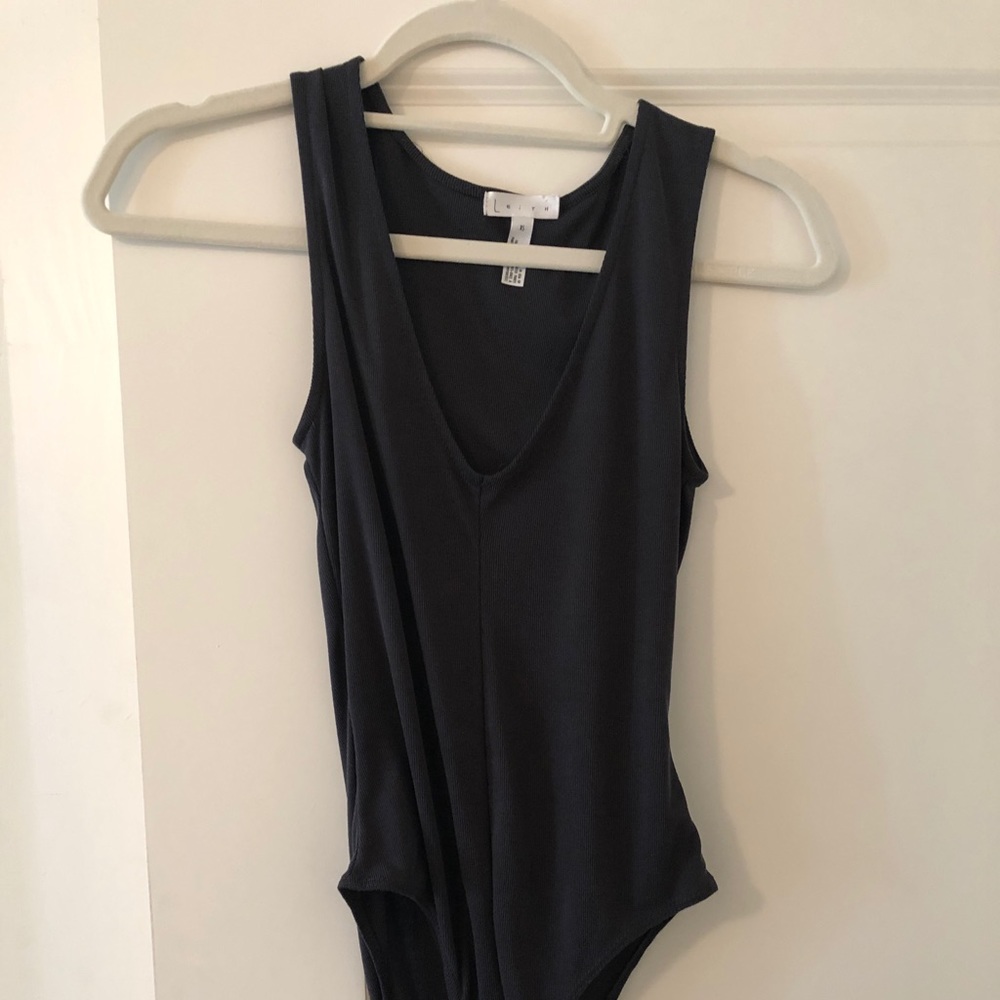 A grey body suit from Leith